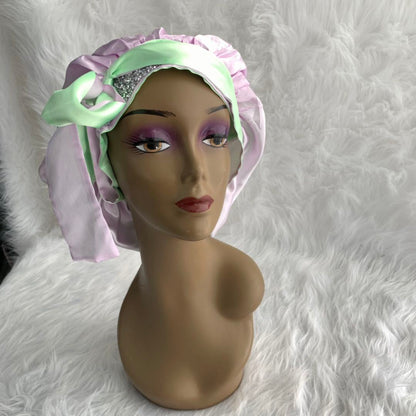 Bling Tie Bonnet